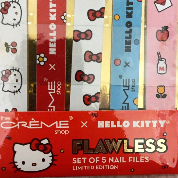 Brand New The Creme Shop Hello Kitty  Nail Files- 5 CT. - Picture 3 of 3